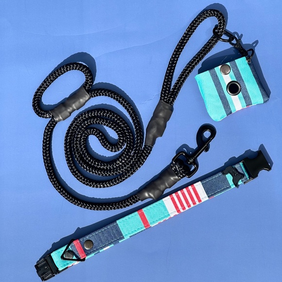 Stripes Waterproof canvas walk set